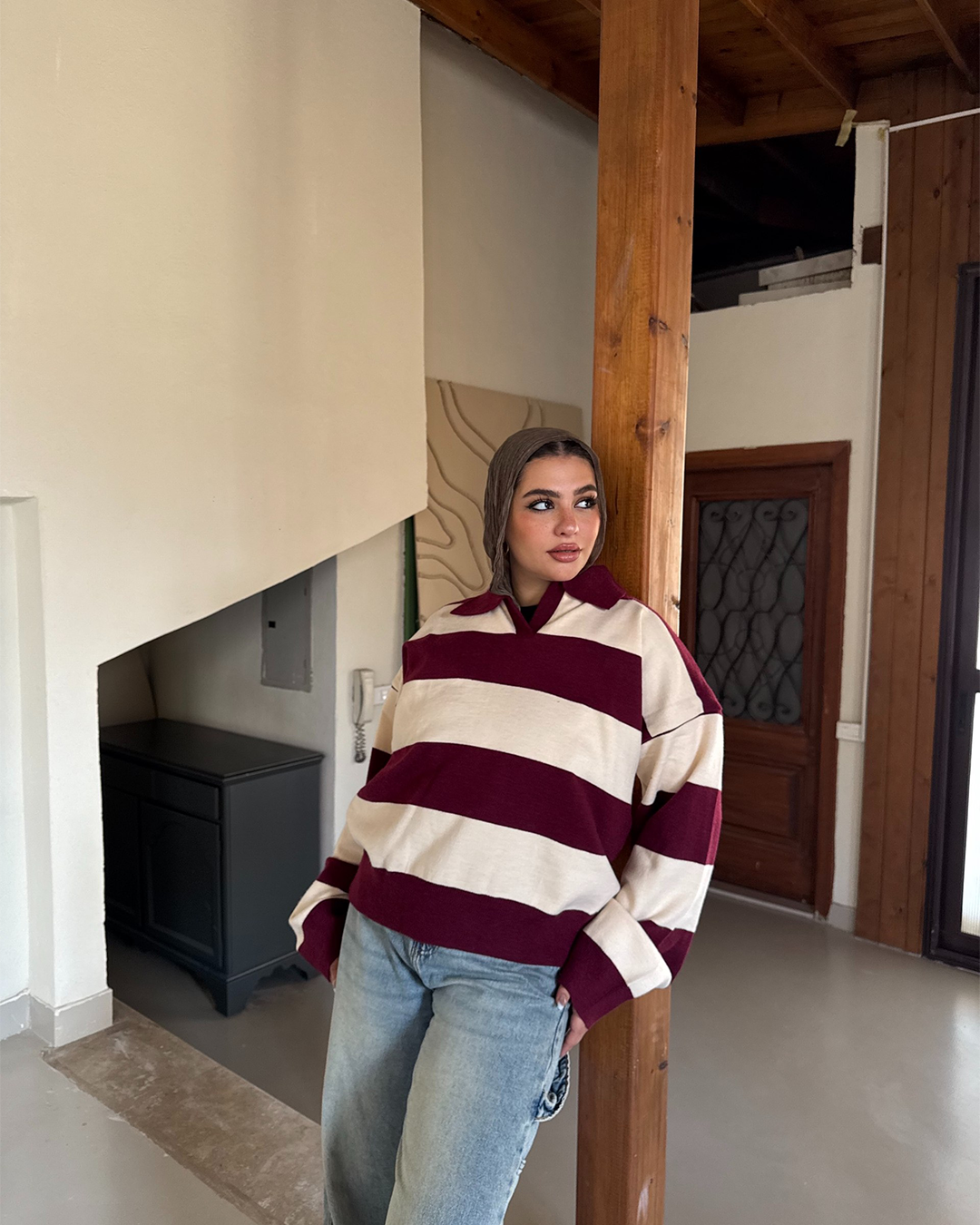 Striped Rugby Sweater