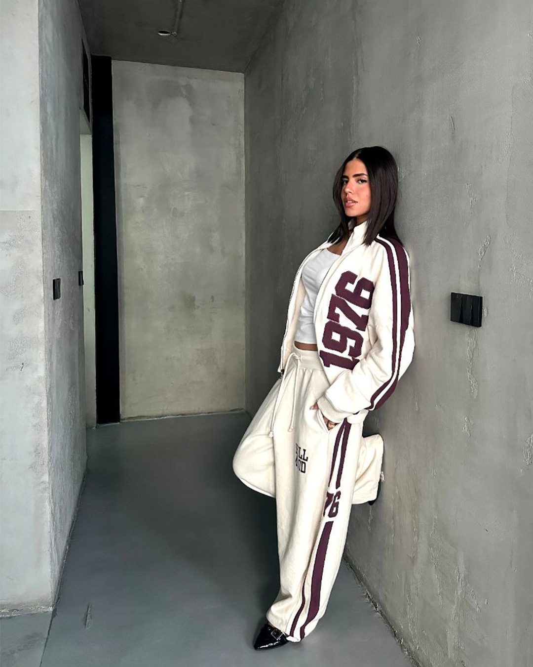 1976 Varsity Striped Tracksuit