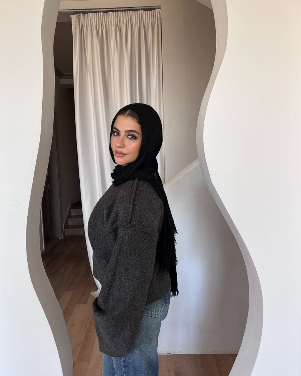 Reversible Knit Sweater