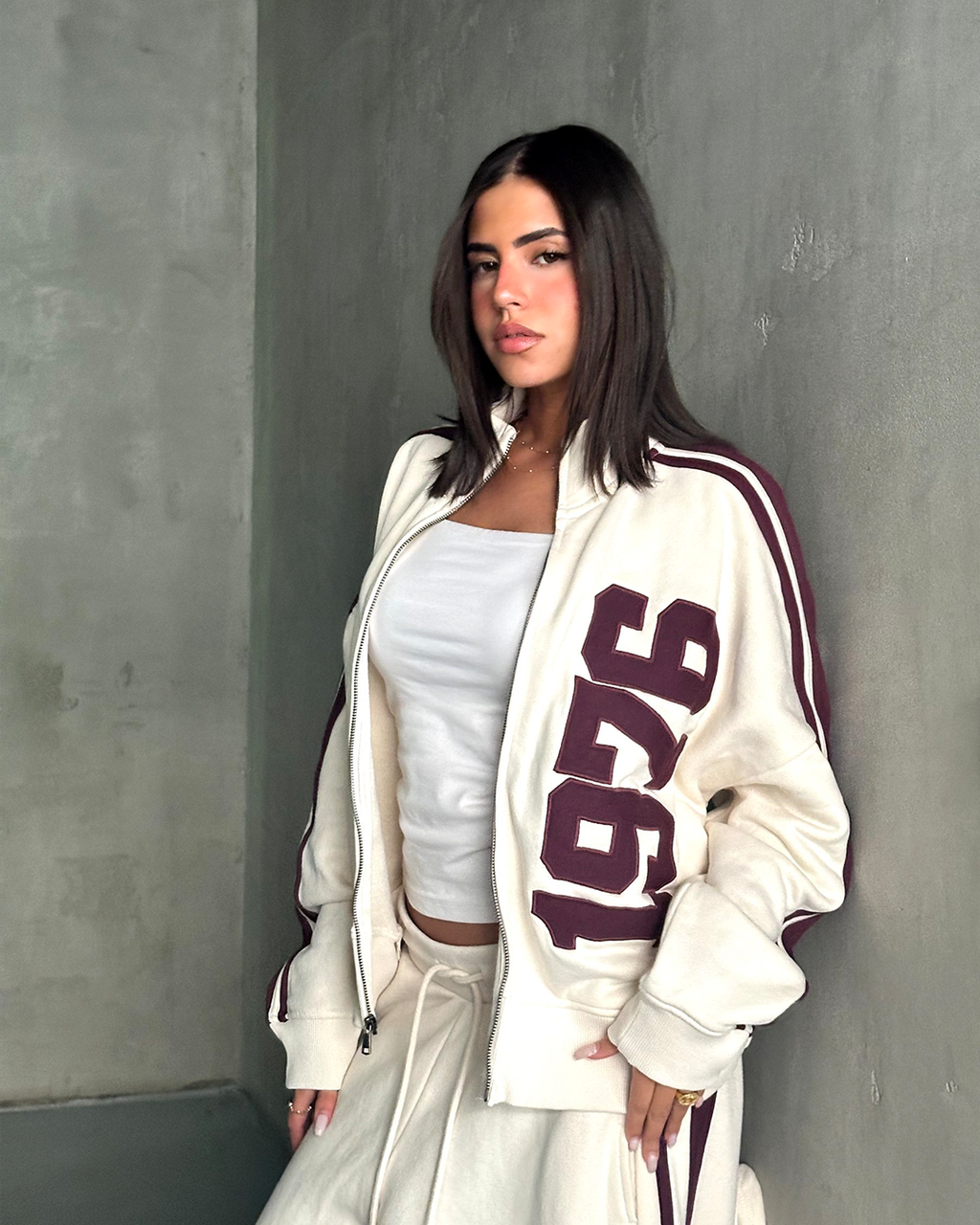 1976 Varsity Striped Tracksuit