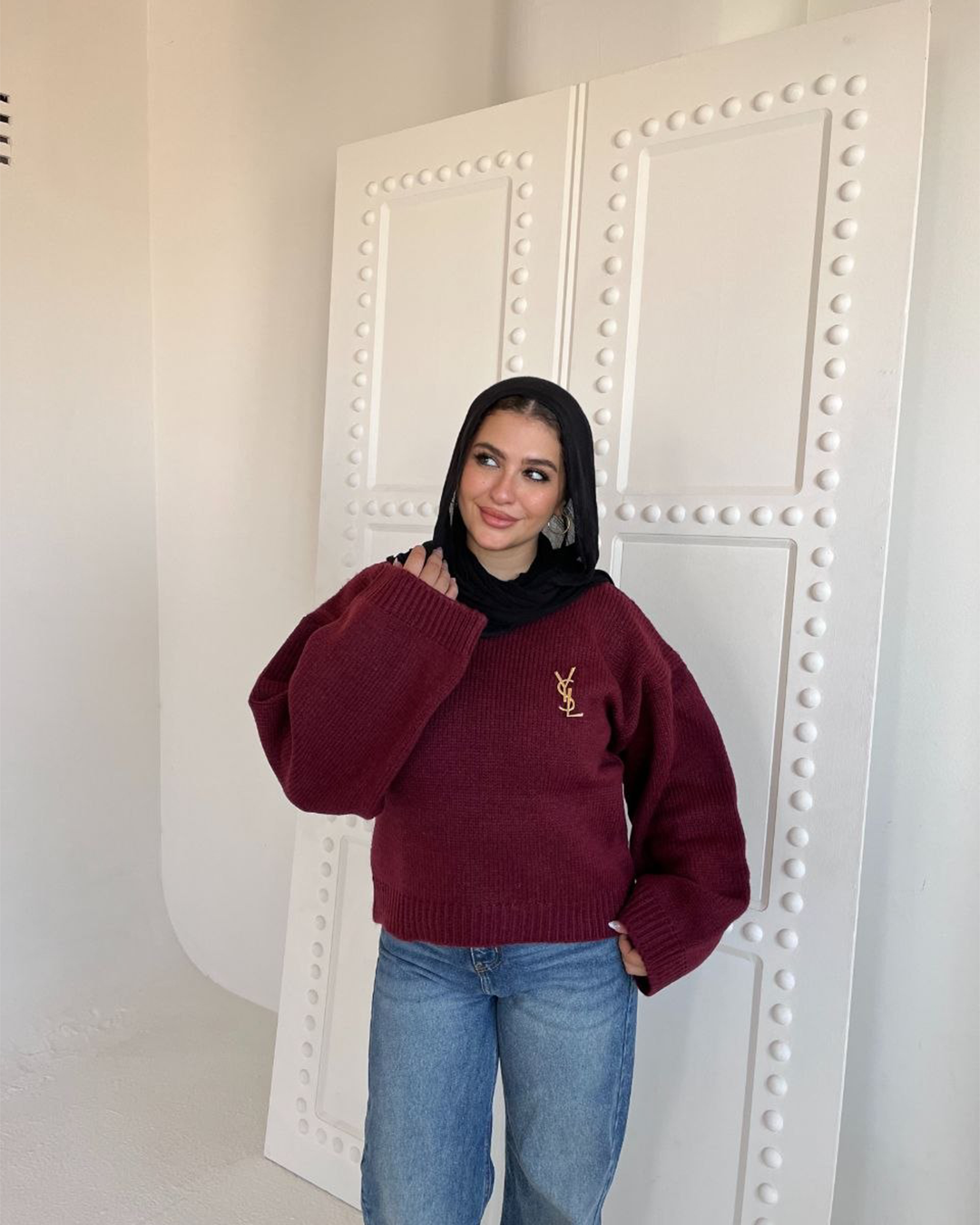 Reversible Knit Sweater