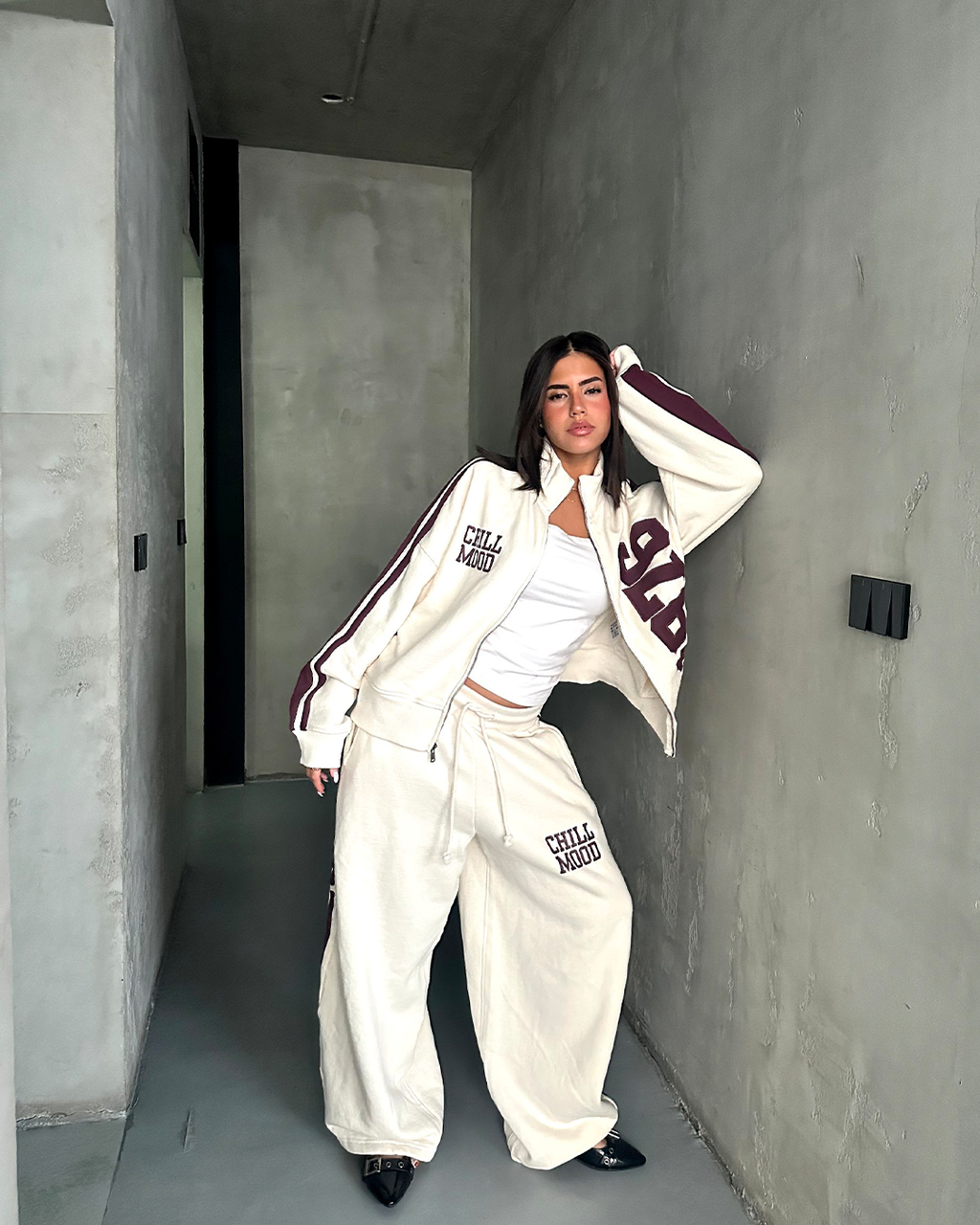 1976 Varsity Striped Tracksuit