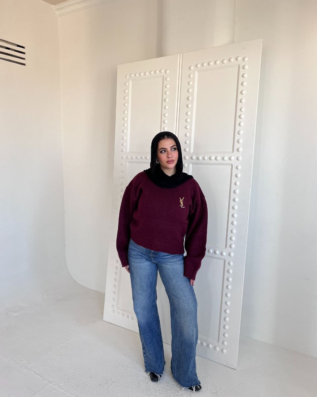 Reversible Knit Sweater