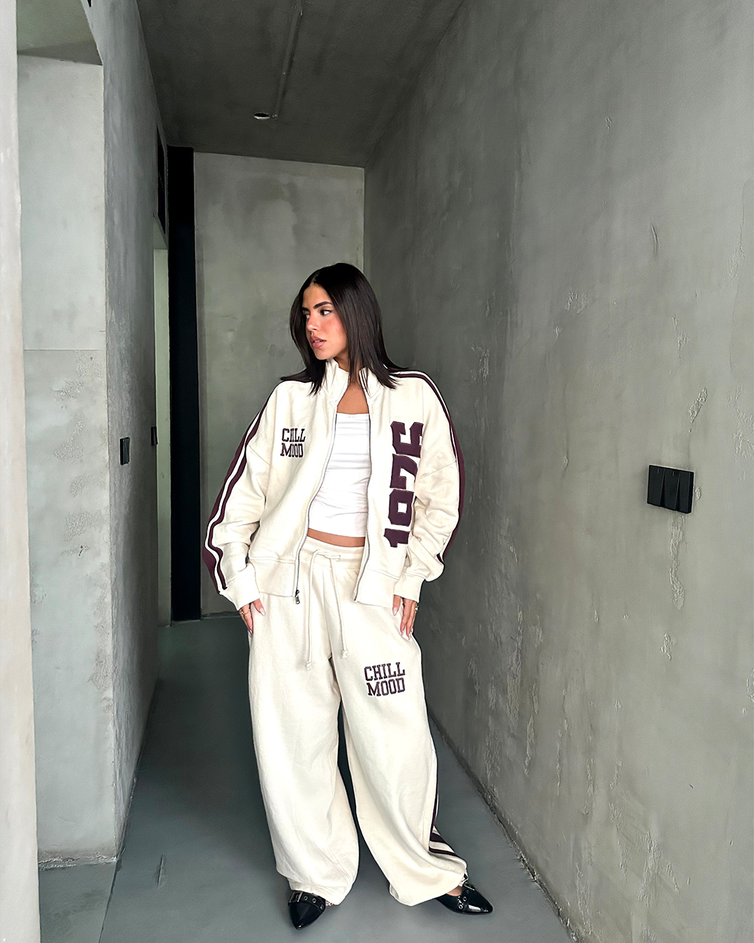 1976 Varsity Striped Tracksuit