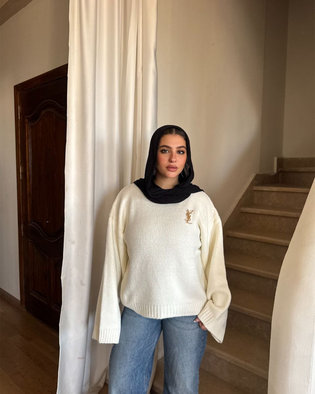 Reversible Knit Sweater
