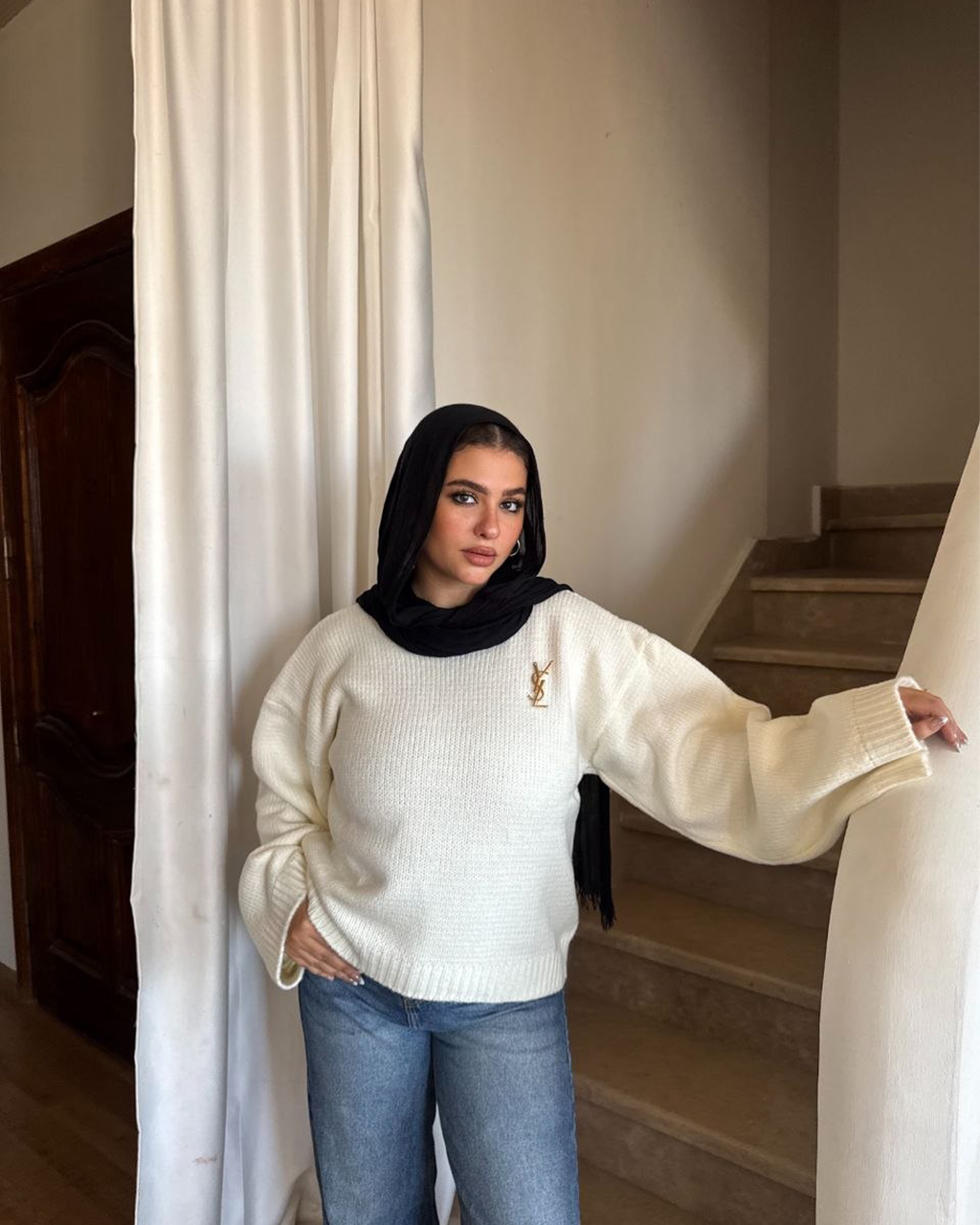 Reversible Knit Sweater