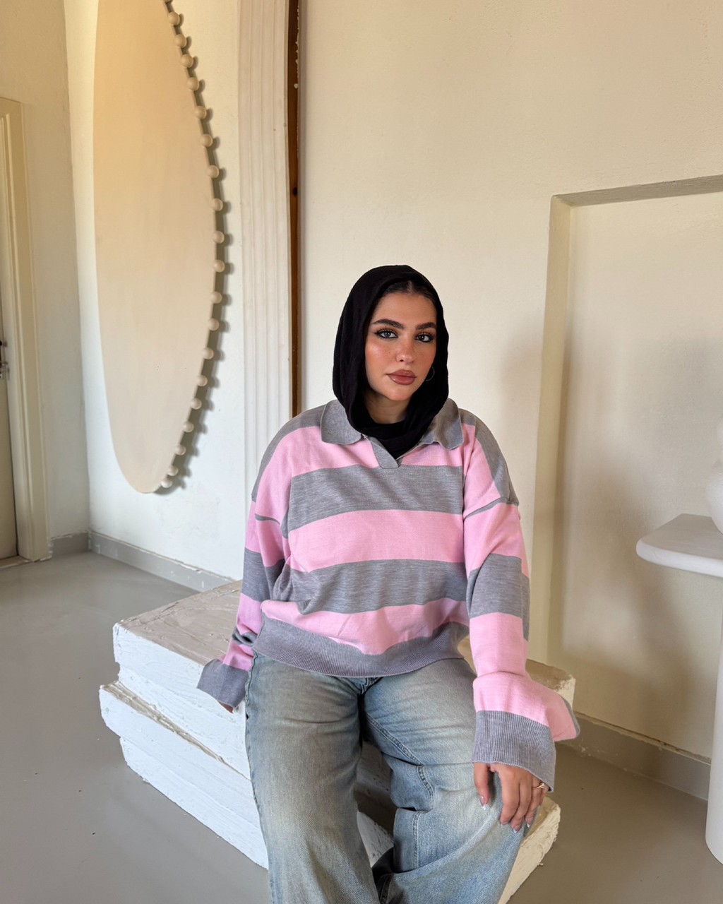 Striped Rugby Sweater