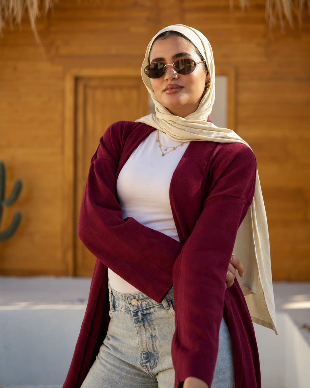 Longline Knit Cardigan